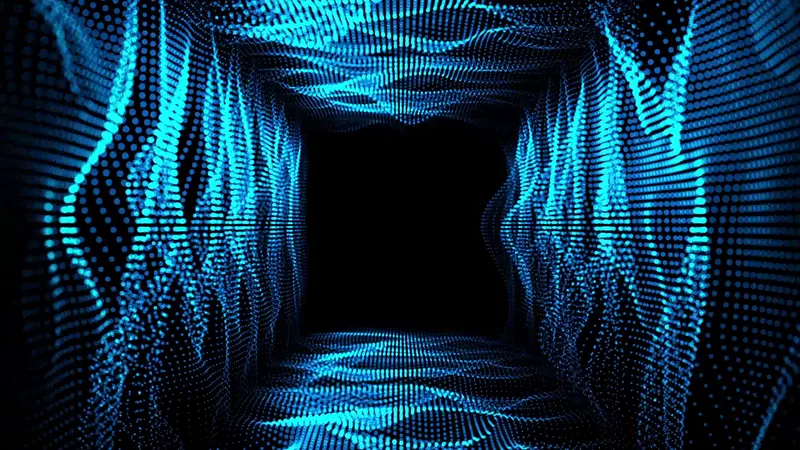 Data Flow Moving Tunnel 