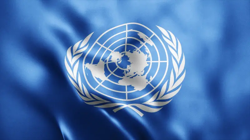 United Nations Flag Animation